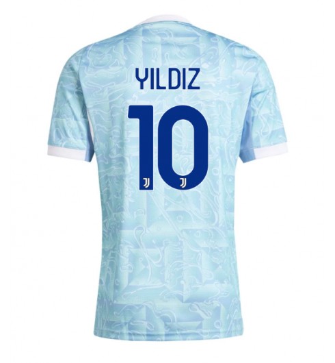 Juventus Kenan Yildiz #10 Venkovní Dres 2025-26 Krátký Rukáv Juventus Kenan Yildiz #10 Venkovní Dres 2025-26 Krátký Rukáv